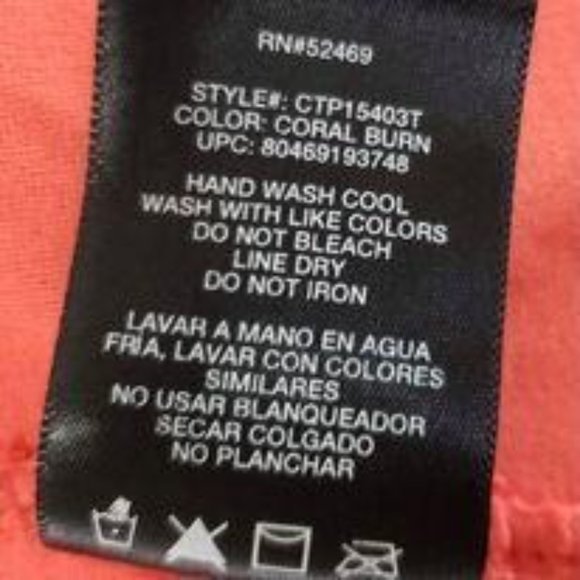 Catalina Woman's Sz 2X Peach Halter Top - Picture 4 of 7